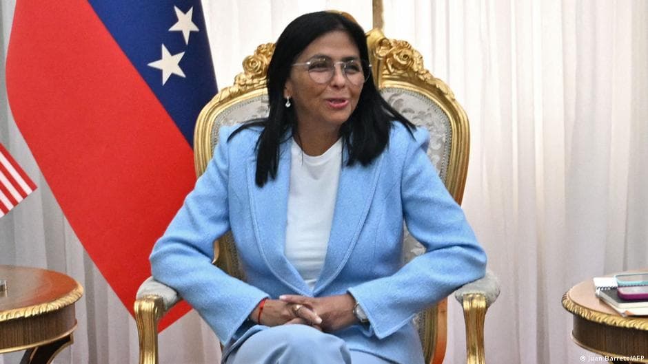 US lifts sanctions on Venezuela's acting President Delcy Rodriguez