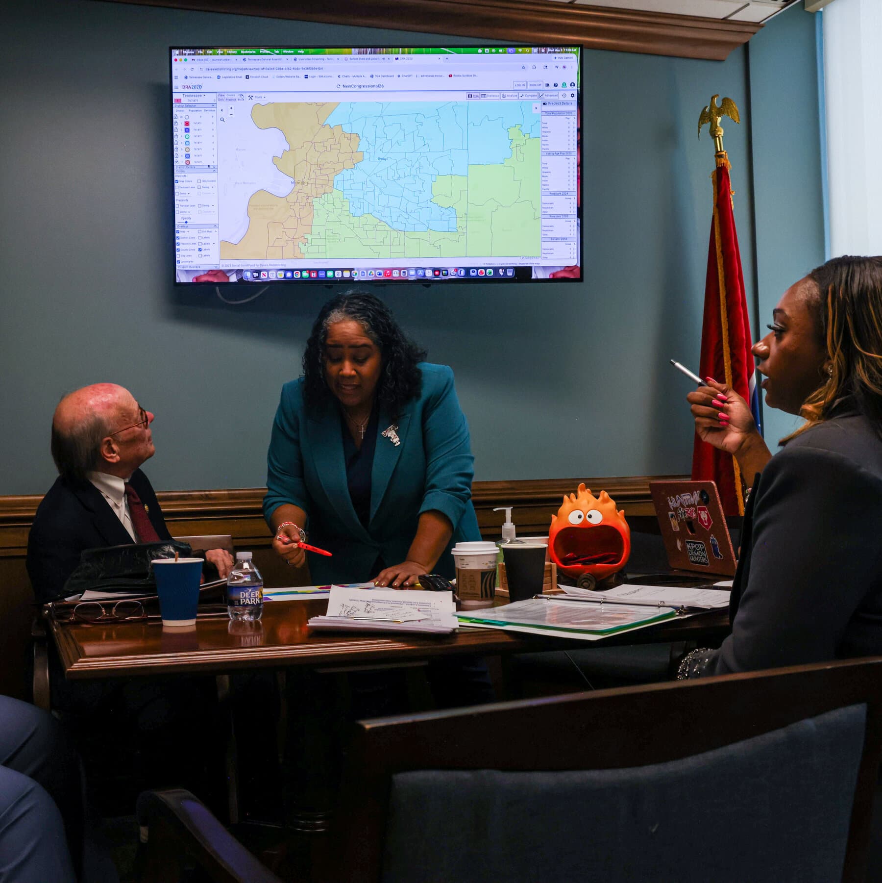 Tennessee Republicans Unveil New Congressional Map Carving Up Majority-Black House District